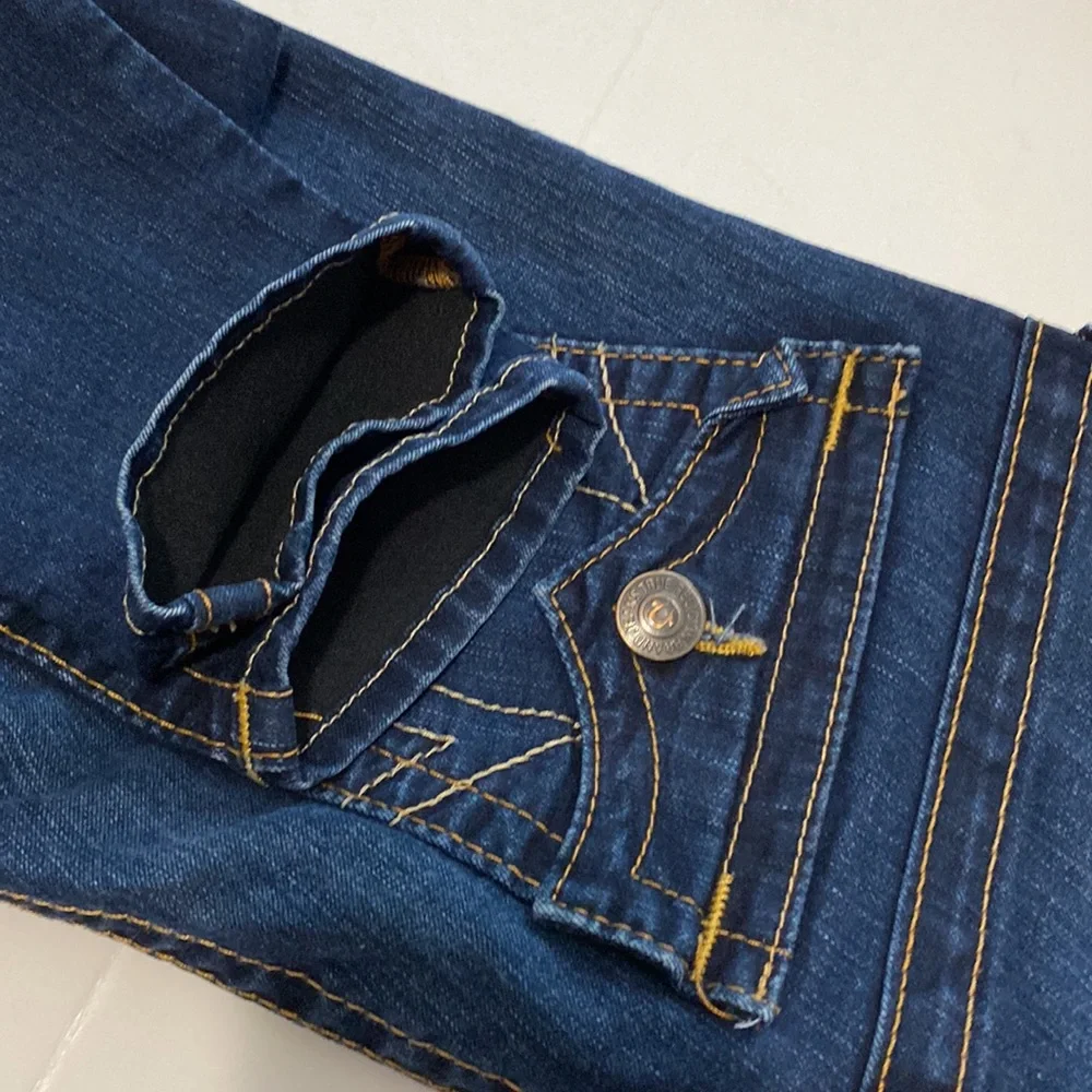 True Religión Skinny Dark Denim Jean Size 29 - Picture 14 of 14